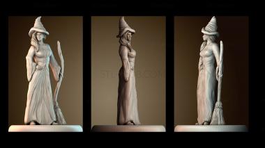 3D модель Ведьма (STL)