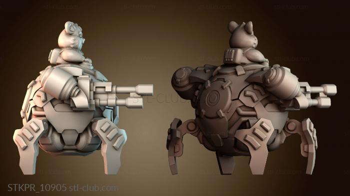 Статуэтки упрощенные Хаммонд Overwatch