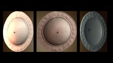 3D модель Овальная декоративная тарелка (STL)