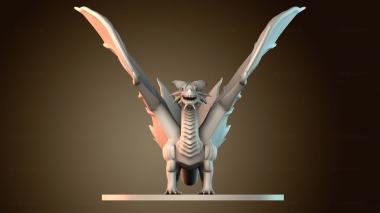 3D модель Медный дракон (STL)