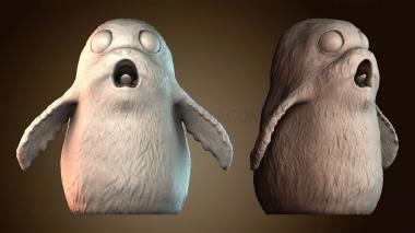 3D модель Кричащий Порг Звёздные Войны (STL)