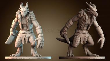 3D модель Кобольд (STL)