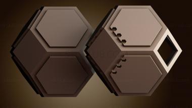 3D модель Дизайн геометрической формы (STL)