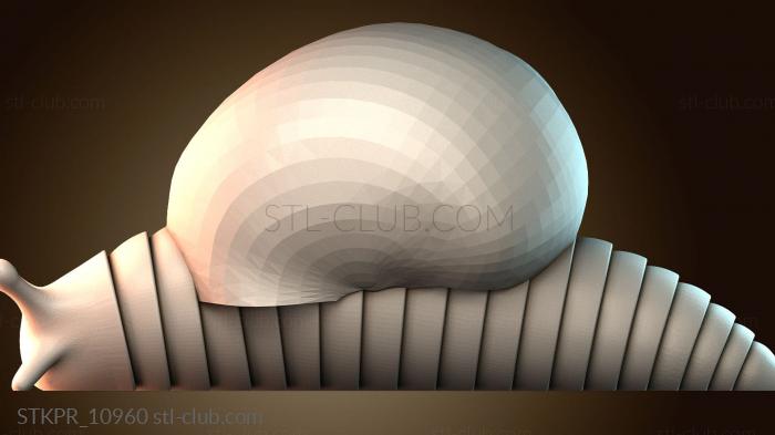 Статуэтки упрощенные Сочлененная улитка