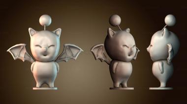 3D модель Final Fantasy Moogle (STL)