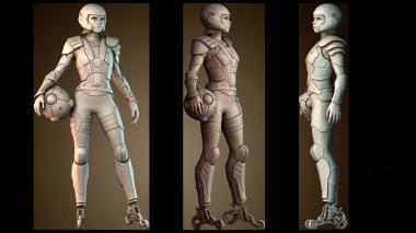 3D модель Алита (STL)