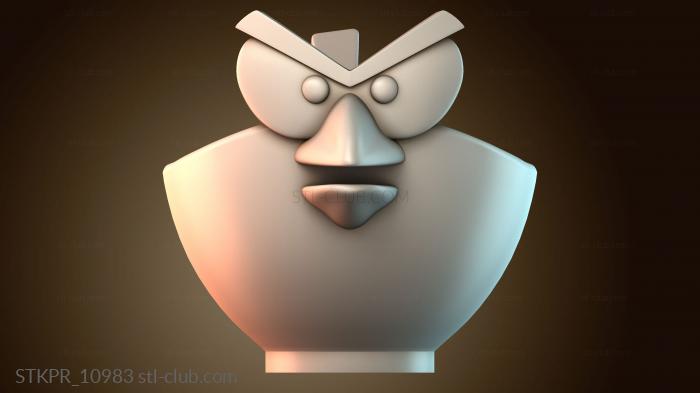 Статуэтки упрощенные Персонаж Angry Bird
