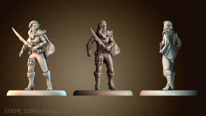 Статуэтки упрощенные Эльфийский разбойник