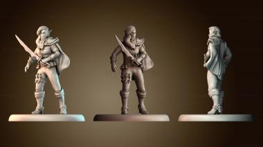 3D модель Эльфийский разбойник (STL)