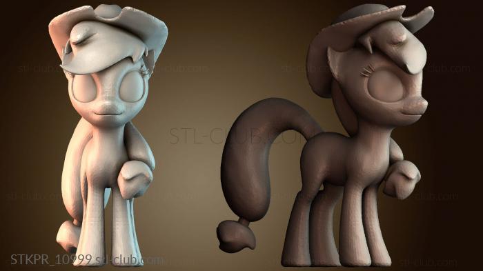 Статуэтки упрощенные Мой маленький пони Эпплджек