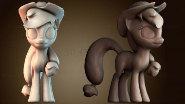 3D модель Мой маленький пони Эпплджек (STL)