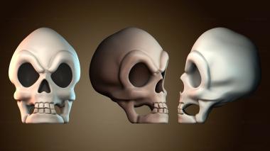 3D модель Мюррей Демонический Череп — Остров обезьян (STL)