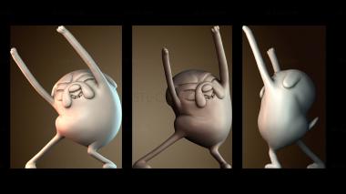 3D модель Танцующий Джейк (STL)