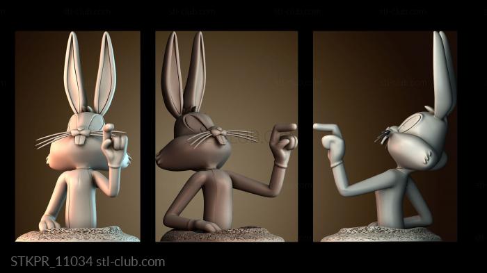 Статуэтки упрощенные Багз Банни