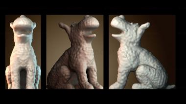 3D модель Snowy Milou — держатель для ручек Wacom (STL)