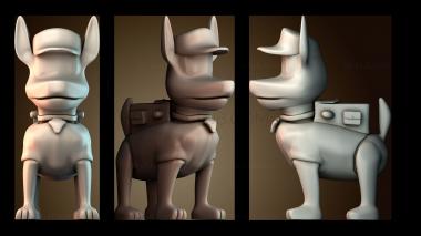 3D модель Погоня — Щенячий патруль (STL)