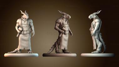 3D модель Кузнец Драконорождённый (STL)