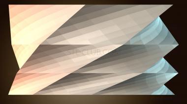 3D модель Абстрактные геометрические узоры (STL)