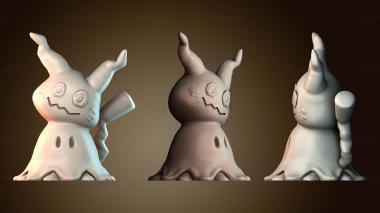 3D модель Мимикью (STL)