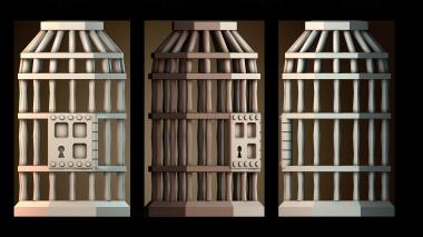 3D модель Конструкция каркасной конструкции (STL)