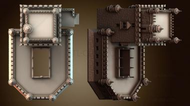 3D модель Архитектурное проектирование модели (STL)