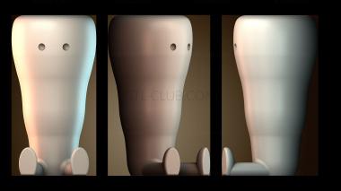 3D модель Фигура в форме зуба (STL)