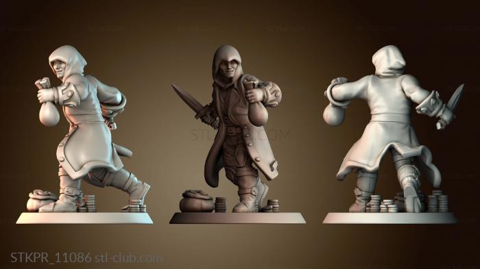 Статуэтки упрощенные Человек разбойник