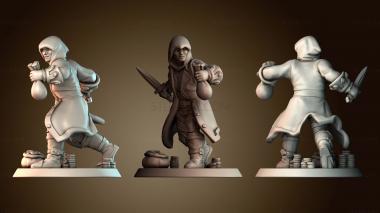 3D модель Человек разбойник (STL)