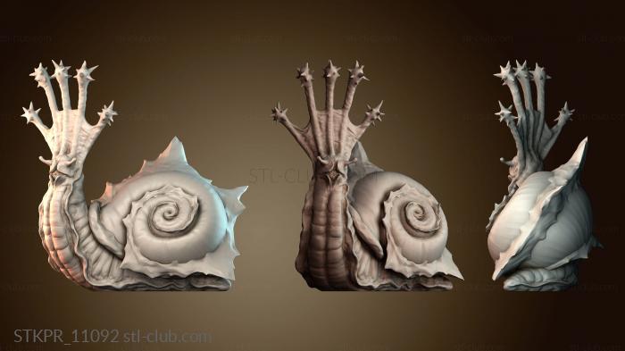 Статуэтки упрощенные Улитка цеп