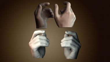 3D модель Жест досягаемости (STL)