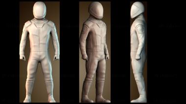 3D модель Костюм SpaceX (STL)
