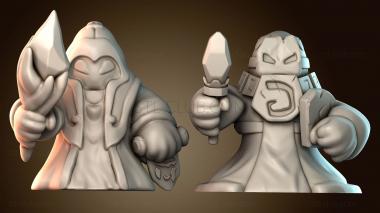 3D модель Кастер Миньоны League of Legends (STL)