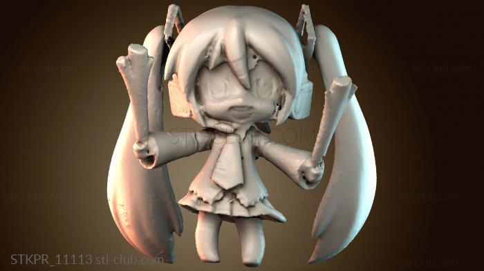 Статуэтки упрощенные Мисс Хацунэ Мику