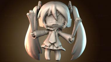 3D модель Мисс Хацунэ Мику (STL)