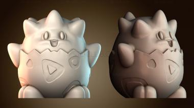 3D модель Тогеби Покемон (STL)