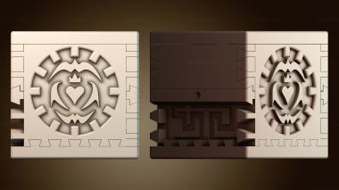 3D модель Дизайн «Кельтское сердце» (STL)