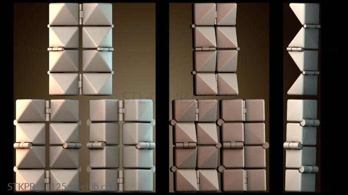 Статуэтки упрощенные Геометрическая конструкция петли