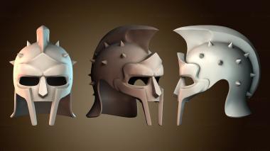 3D модель Шлем спартанского воина (STL)