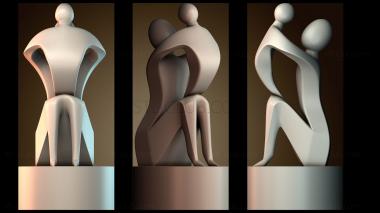 3D модель Стилизованная человеческая фигура (STL)