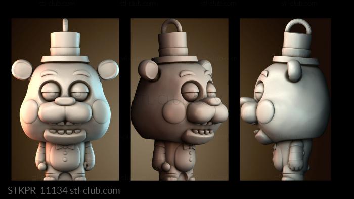 Статуэтки упрощенные Фигурка мультяшного медведя