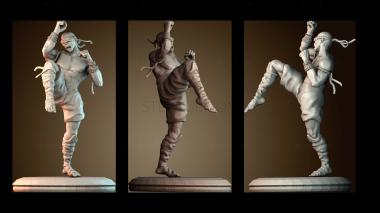 3D модель Муай Тай Ли Син League Of Legends (STL)