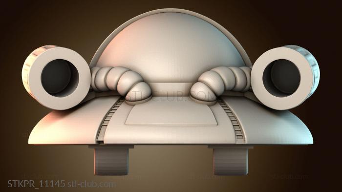 Статуэтки упрощенные Космический корабль Рика Санчеса