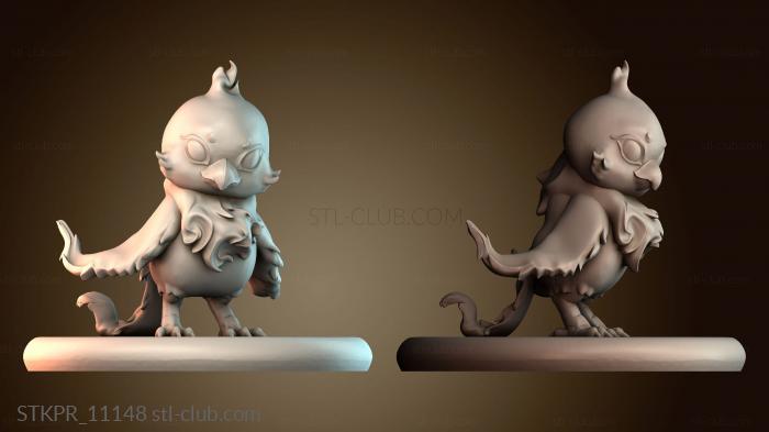 Статуэтки упрощенные Малыш Феникс