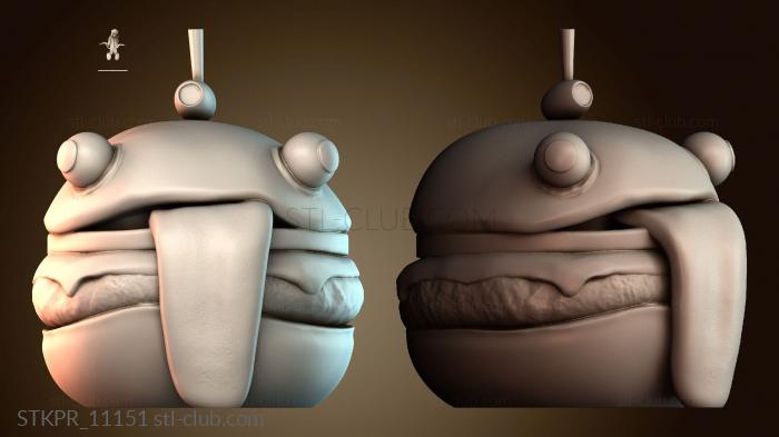 Статуэтки упрощенные Дурр Бургер Fortnite