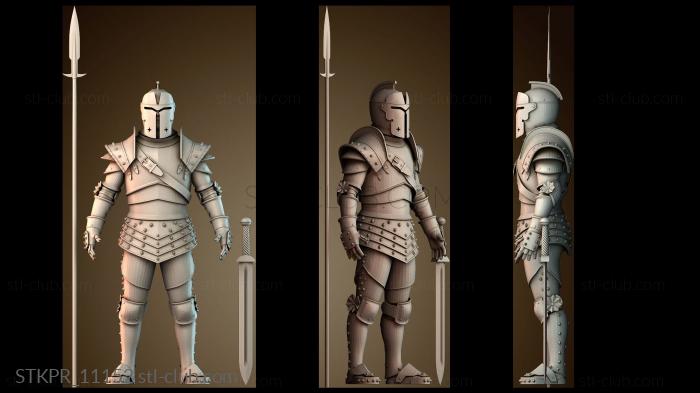 Статуэтки упрощенные Рыцарь