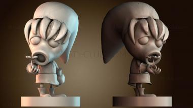 3D модель Маска Мажора — Ссылка на скраб Деку (STL)