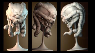 3D модель Зритель (STL)