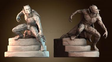 3D модель Черная пантера Марве (STL)