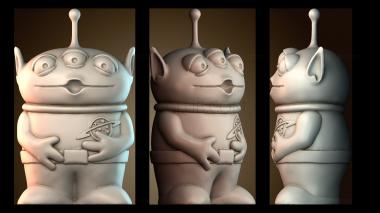 3D модель Инопланетянин из Истории игрушек (STL)