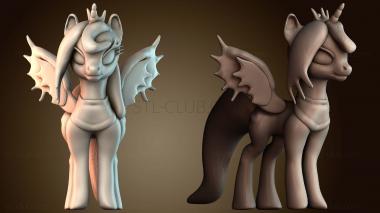 3D модель Персонаж Луна Пони (STL)